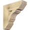 Ekena Millwork Olympic Slat Rough Sawn Bracket, Douglas Fir, 6"W x 20"D x 20"H BKT06X20X20OLY06RDF - alternate 1